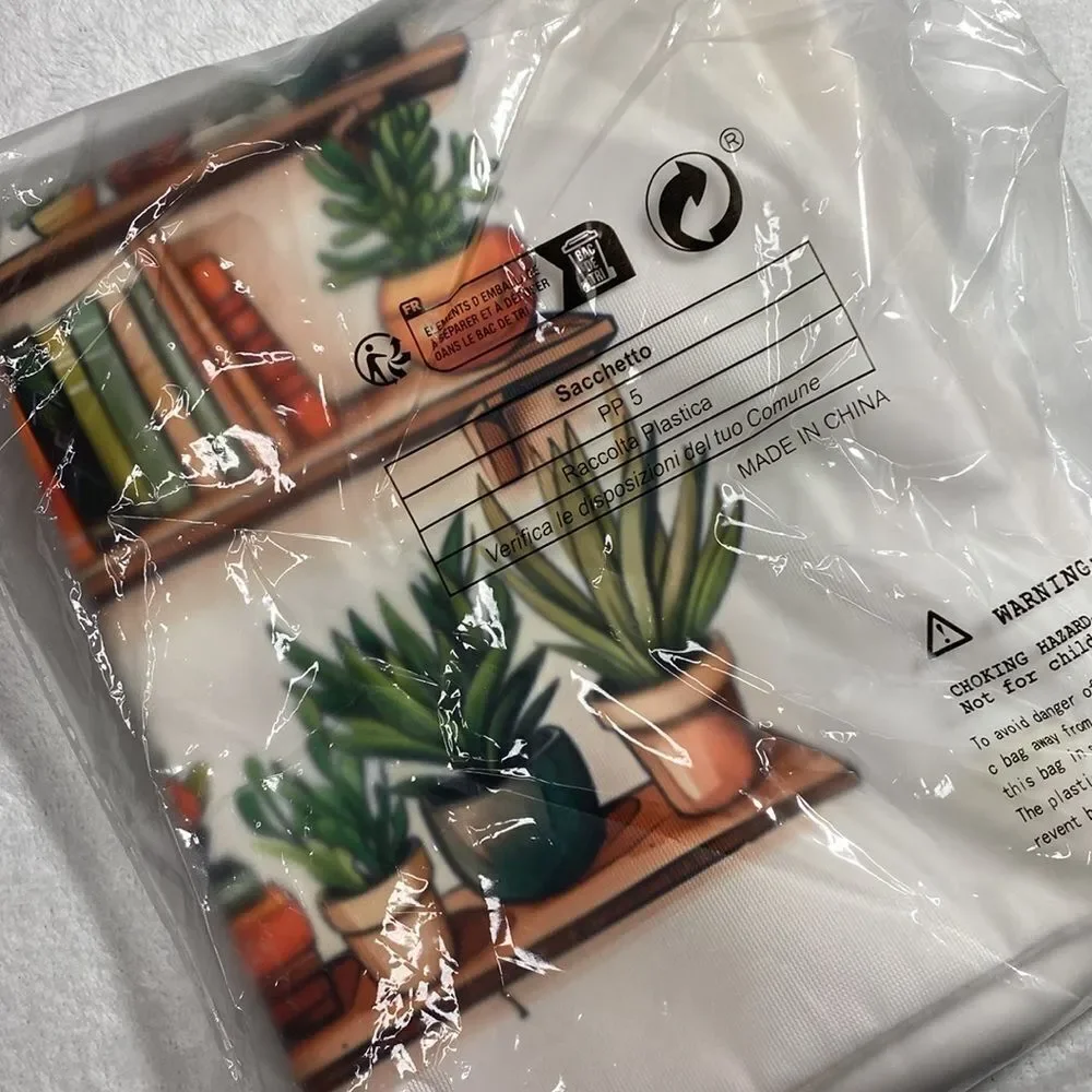 Succulent Houseplant Tote Bag - Picture 4 of 4